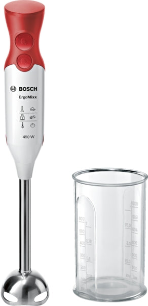 Bosch MSM64110 Hand Blender Ergo Mixx 450W Red