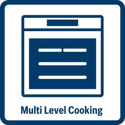 BOSCH HJA737BA0 Built In Elec Oven 60cm Series 4 76Lit Black