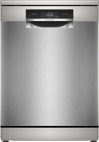 Dishwasher 8 Prog 60cm Serie 8 Zeolith 3d Rack 9.5lit Silver Inox