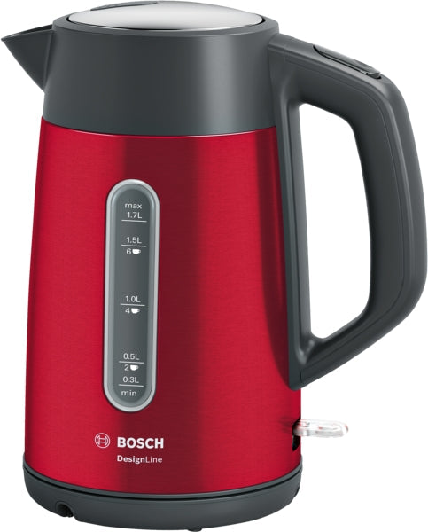 Bosch TWK4P434 Water Kettle 1.7Lit 2400W Red