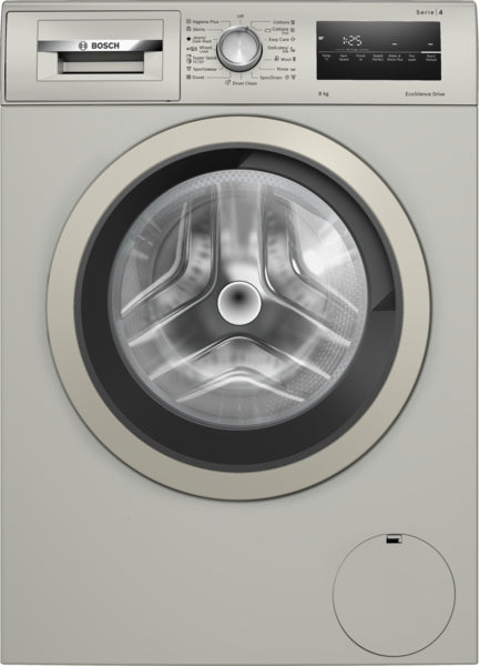Washing Machine 8kg 1200rpm Serie4 A+++ Silver