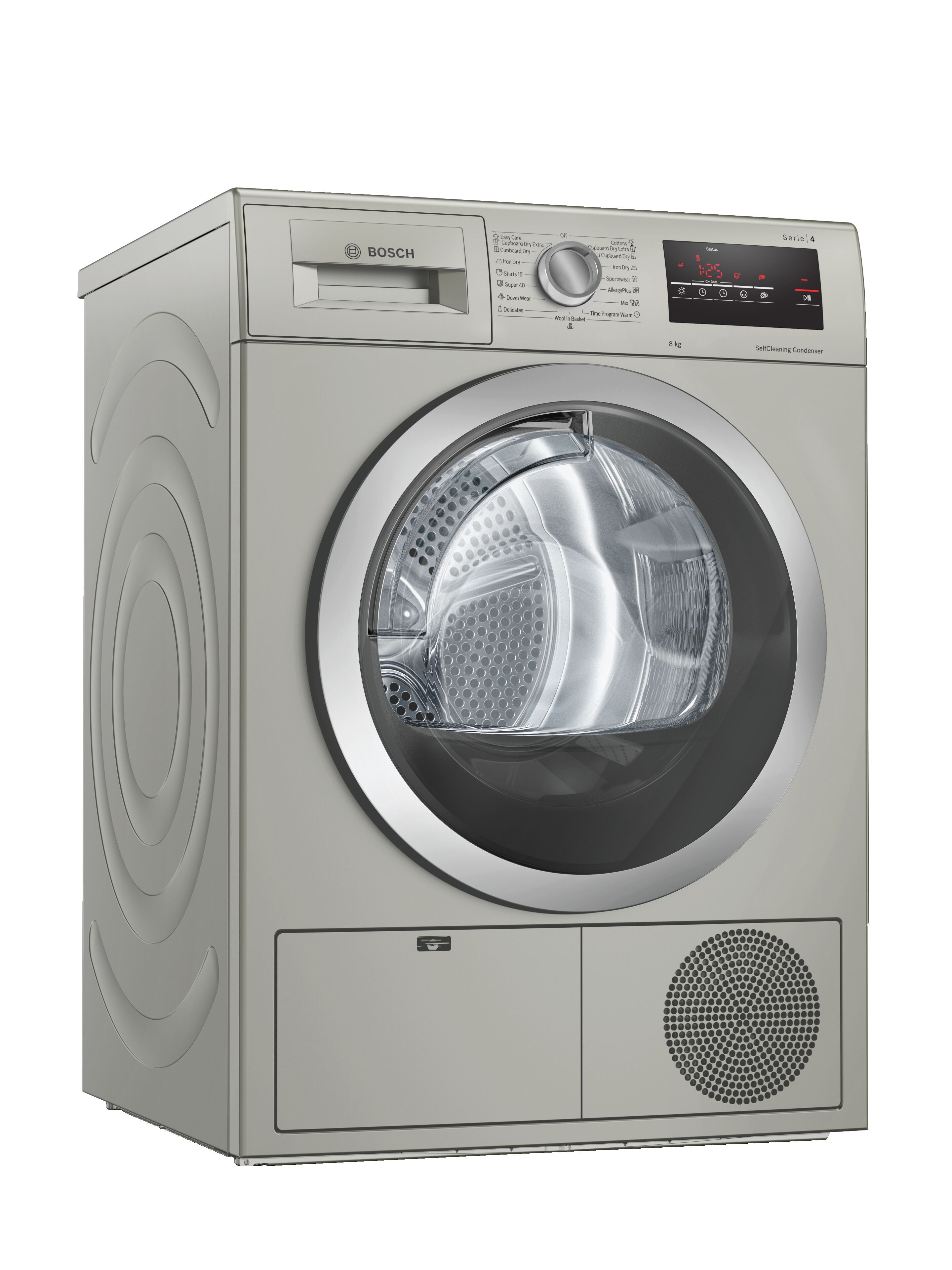 Condenser Dryer 8kg Serie 4 Silver B
