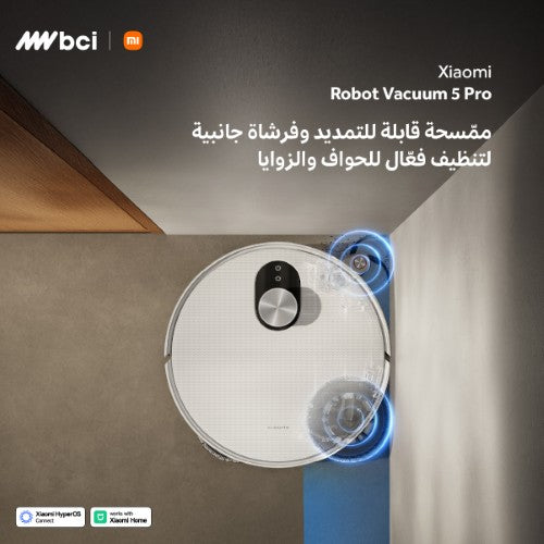 Xiaomi Robot Vacuum 5 Pro Jordan smart 20000Pa vacuum mop with auto-empty – Makfool Home Jordan