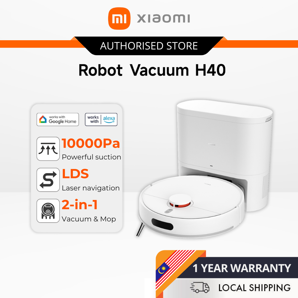 Xiaomi Robot Vacuum H40 Jordan 10000Pa suction auto-empty smart vacuum mop – Makfool Home Jordan