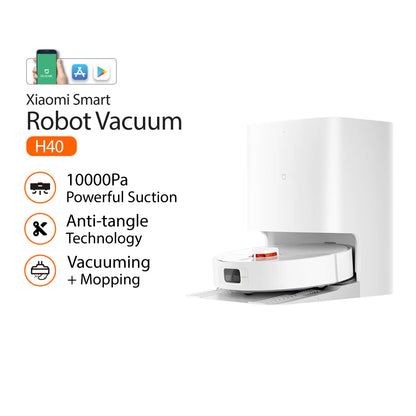 Xiaomi Robot Vacuum H40 Jordan 10000Pa suction auto-empty smart vacuum mop – Makfool Home Jordan