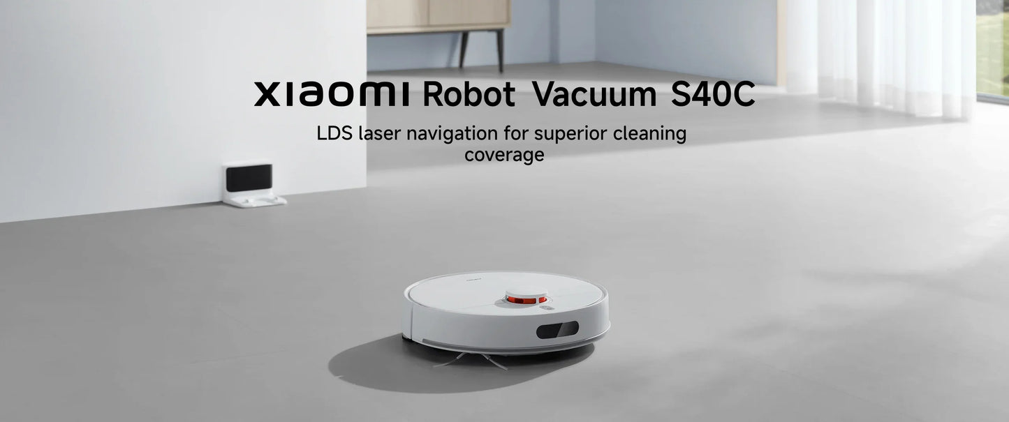Xiaomi Robot Vacuum S40 C smart 5000Pa vacuum + mop with LDS laser navigation – Makfool Home Jordan