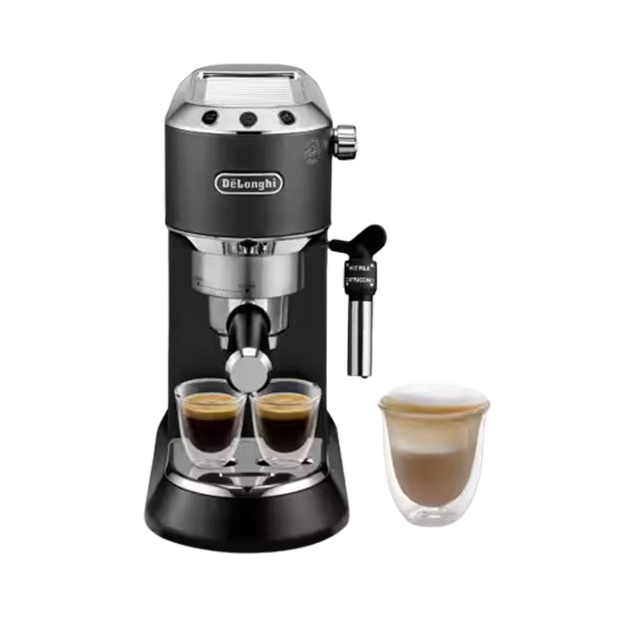 De'Longhi Dedica Style Compact Manual Espresso Machine - Black